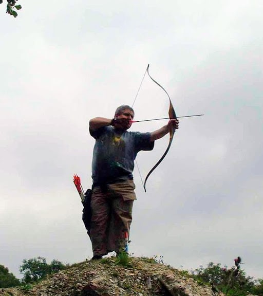 Chief Instructor shooting.